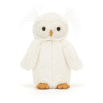 Jellycat Bashful Owl Stuffed Animal, Medium 10.5 inches - Bird Plush Toy - Classic Children's Gift