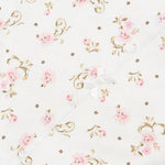 Little Me baby girls nursery swaddling blankets, Vintage Rose, One Size US