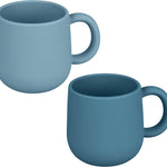 Pack of 2 Silicone Drinking Mug Cup for Toddler Kids and Children (Color 3)