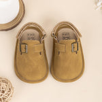 KIDSUN Baby Boys Girls Sandals Adjustable Lightweight House Home Slippers Non Slip Newborn Prewalk First Walk Shoes