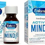 Enfamil Fer-In-Sol Iron Supplement Drops for Infants & Toddlers, Supports Brain Development, 50 mL Dropper Bottle