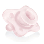 Chicco PhysioForma Mini Orthodontic Pacifier for Babies 0-2 Months, Ultra Light & Small, 100% Soft Silicone, Supports Breathing, One-Piece Design, Included Sterilizing Case, BPA Free, 2-Pack, Pink