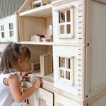 Plan Toys Victorian Dollhouse Accessosry - Basement Floor (7338)| Sustainably Made from Rubberwood and Non-Toxic Paints and Dyes