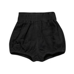 MYGBCPJS Baby Girls Boys 3 Pack Cotton Linen Blend Cute Bloomer Shorts Loose Harem Shorts