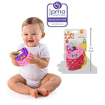 Bright Starts Carry & Teethe Purse Chillable Teether Toy, Ages 3 Months +, Pretty in Pink