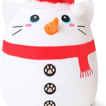 Christmas Reindeer Stuffed Animals Plush Toys, Cute Santa Deer Elk Toys Decor, Soft Christmas Stuffed Reindeer Plushies Gifts for Kids, Girls, Baby, Teens, Holiday Xmas Deer Room Decorations