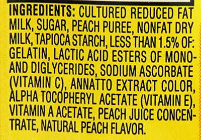 Gerber Yogurt Melts Freeze-Dried Yogurt Snack made with real fruit, Peach, 1 oz