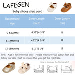 LAFEGEN Baby Girls Mary Jane Flats with Bownot Non Slip Soft Sole PU Leather Newborn Infant Toddler First Walker Cirb Dress Shoes, 6-12 Months Infant, 07 Red