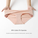 Angelhood 6 Pack Womens Cotton Maternity Underwear,Healthy Maternity Pregnancy Panties Postpartum Mother Under Bump Underwear