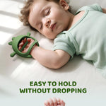 ChooKaChoo Baby Teething Toy Silicone Avocado Teething Mitten for Babies Over 3 Months Anti Dropping Wrist Hand Teethers Baby Chew Toys for Sucking Needs, BPA Free (Patent Pending)