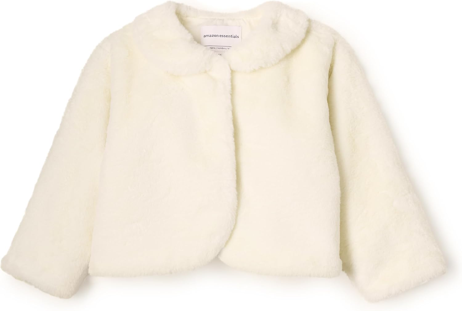 Amazon Essentials x Sofia Grainge Toddlers and Baby Girls' Faux Fur Jacket