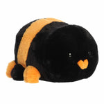 Aurora® Spooky Spudsters™ Tara Tarantula™ Stuffed Animal - Round Shape Makes for Comforting Cuddles - Perfect for Halloween Decorations and Gifts - Black 10 Inches