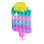 Ice Cream Fidget Toys, Push Bubble Sensory Toy for Kids Toddler Age 3 4 5 7 8 Silicone Stress Relief Small Stuff Birthday Party Gift Classroom Prize Travel Fidgets for Girls Boys Adults