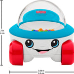 Fisher-Price Baby Toy Corn Popper Push-Along Vehicle with Sounds for Crawling Developmental Play Infants Ages 6+ Months
