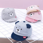 Sun Hat for Baby Boy Girl, Soft Cotton Hat for Baby Toddler, Kids Baseball Caps for Little boy Girl Spring Summer Sun hat (3-12 Months, Khaki)