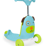 Skip Hop 3-in-1 Baby Activity Push Walker to Toddler Scooter, Zoo Dog