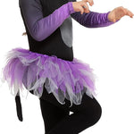 Spooktacular Creations Child Girls Tutu Cat Skirt, Toddlers Combined Animal Costume with Headband Tail for Kids Halloween Dress Up Cosplay Parties, 3T