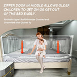 DEALNASTAR Bed Rail for Toddlers,60"/152cm Baby Bed Rail Guard,Upgrade Adjustable Kids Bed Rail,Universal Safety Baby Bed Side Rail Guard for Twin,Full,Queen,King,Cal King Size.