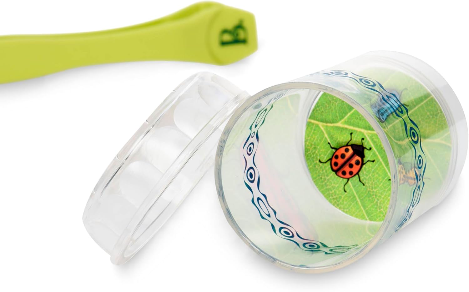 B. toys - Bug Bungalow Insect Catching Kit with Mesh Case, Magnifying Container, Tweezers & Magnifier - Educational Outdoor Toys for Toddlers - Nature Exploration Set for Kids 3+ Years