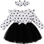 Baby Girl Dress Newborn Toddler Girl Fall Winter Dress Tutu Tulle Dresses for Girls