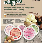 Whipped Shea Butter (Baby Powder) - Nourishes, Moisturizes & Renews | 100% African Pure Shea Butter | No Dyes & Parabens | Vegan | 6.25oz / 177g