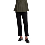 Motherhood Maternity Women's Maternity Super Stretch Secret Fit Belly Ankle Skinny Work Pant, Black, Large