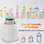BEARDODO Baby Bottle Warmer, Fast Bottle Warmer for All Bottles, Breast Milk Warmer for Baby Breastmilk or Formula Automatic Shut-Off Digital Display Heat Baby Food at Home Use