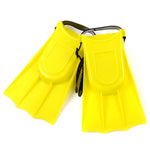Kids Flippers 1 Pair 4.7x7.3in EVA & PVC Diving/Swimming Flippers with Adjustable Strap Portable Replacement Kids Swim Fins for Summer AdventureKids
