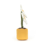 Jellycat Amuseables Daisy Pot Stuffed Toy, 13.5 inches - Plant & Flower Plush - Fun Décor & Gift