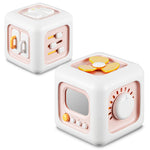 SOCBTNSO Busy Cube Toys for 1 Year Old Girl Gifts, Montessori Toys for Baby Girl, Travel Sensory Toys for Toddlers 1-3, Learning Fine Motor Skills| 1st Birthday Girl Gifts 12 Months +