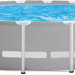 Intex 26701EH Prism Frame Premium Above Ground Swimming Pool Set: 10ft x 30in – Includes 330 GPH Cartridge Filter Pump – SuperTough Puncture Resistant – Rust Resistant – 1185 Gallon Capacity