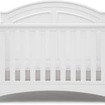 Delta Children Perry 6-in-1 Convertible Crib - Greenguard Gold Certified, Bianca White