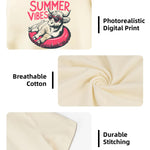 Toddler T-Shirts, Baby Boy Girl Kids Animal Graphic Tees Funny Letter Print Sunmmer Clothes Short Sleeve 2-8T