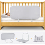 strenkitech Portable Bed Rails for Toddler: Travel Baby Bed Rail Guards for Crib, Twin, Queen, Full, King Size Beds - Easy to Assemble, Safe Guard Bed Side Rail for Toddlers and Kids