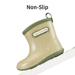 NQTOER Toddler Kids Rain Boots for Boys Girls Easy-on Lightweight Waterproof Rainboots Baby