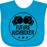 inktastic Kickboxing Future Kickboxer Baby Bib