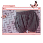 LOOLY Baby Bloomers Unisex Baby Girls Boys Cotton Linen Blend Shorts (70, Green)