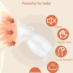 HORIGEN Manual Breast Pump for Breastmilk, 4 Ounce BPA-Free & Food Grade, Portable Leak-Proof Lid & Suction Base Silicone Wearable Hand Pump Collectors for Expressing Milk, Home, Work, Travel