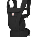 Ergobaby Omni Deluxe Baby Carrier for Newborn to Toddlers 0-48 Months (7-45 lbs) - 4-Position 100% Premium Cotton Baby Carrier with Ergonomic Support, Storage Pockets, and Sun Hood - Onyx Black