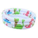 Inflatables Pool for Kids,Little Pump Poorinting Dinur Pool,Round Iatable Baby Toddlers Swimming Pool Portable Iatable Ldren Little Pump Cartoon Dinur Pool Indoor Outdoor for Kids Girl Boy