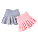 Neutocd Toddler Baby Girl Shorts Skirts 18-24 Months 2 Pack Flared Plain Pleated Skater Skirt Sport Skort