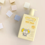 Jack N' Jill Natural Bathtime Baby Wash - Baby Wash for Sensitive Skin, Hypoallergenic, Fragrance Free, Dermatologically Tested, Perfect for Newborns, Vegan - Scent Free, 300 mL (Pack of 1)