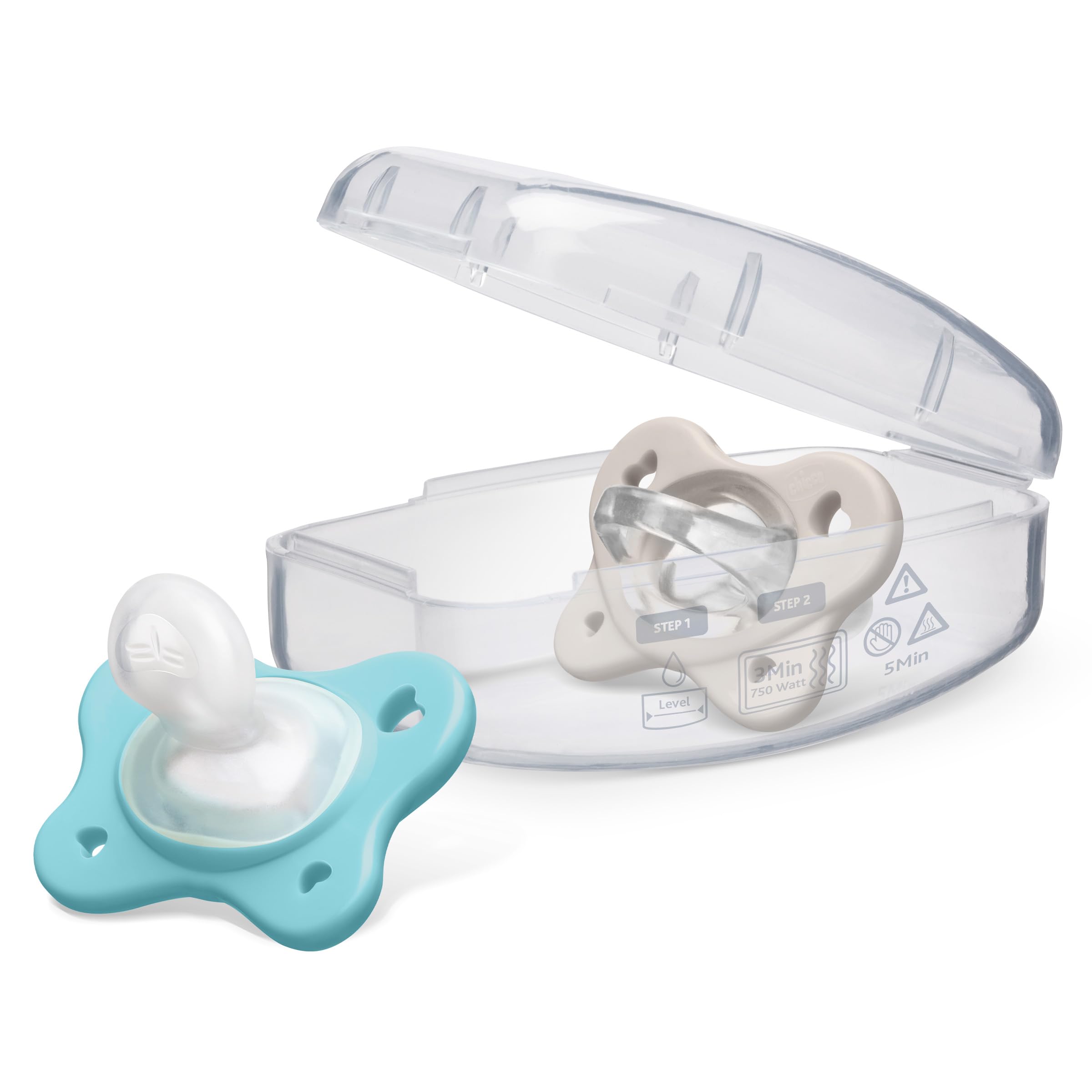 Chicco PhysioForma Dual Soft Orthodontic Pacifier for Babies - Nursing ...