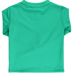 RUGGEDBUTTS® Baby/Toddler Boys Long Sleeve Rash Guard Swim Shirt w/UPF 50+ - Bright Green, 3-6m