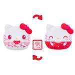 TeeTurtle Hello Kitty Reversible 6" Sanrio Plush - Valentine's Day - Amazon Exclusive Kawaii Cute Soft Plush