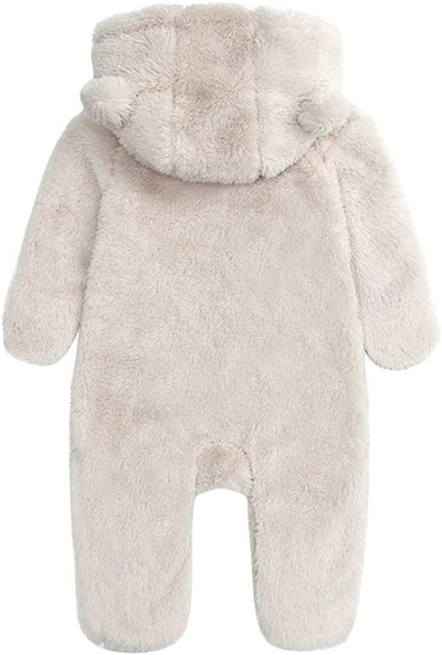 Curipeer Infant Baby Outfit Bodysuit Fleece Bunting Footed Sleeper 0-12M