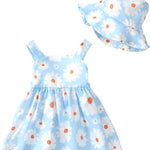 Newborn Infant Baby Girl Dress Toddler Girl Clothes Halter Backless Sleeveless Flower Sundress Summer Dresses for Girl