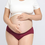 Angelhood 6 Pack Womens Cotton Maternity Underwear,Healthy Maternity Pregnancy Panties Postpartum Mother Under Bump Underwear