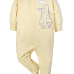 Gerber Unisex Baby 4 Pack Sleep 'N Play Footie Animals Green Preemie