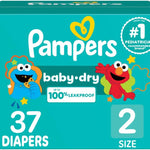 Pampers Diapers - Baby Dry - Size 6, 21 Count, Absorbent Disposable Infant Diaper (Packaging May Vary)